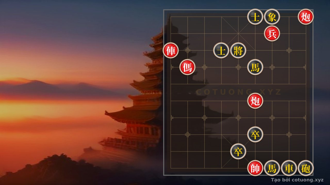 Thế cờ: Xiangqi 'Red Cannon Empty' Formation - Dominating Tactics with Two Cannons — Cờ Tướng Online
