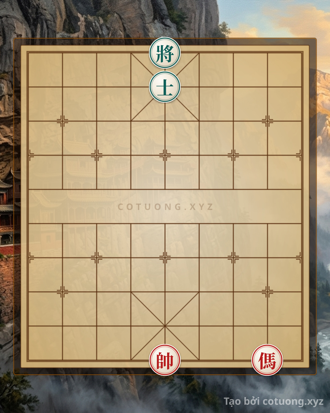 Thế cờ: Red Horse's Counterattack Strategy When Black Bishop Controls File 5 — Cờ Tướng Online