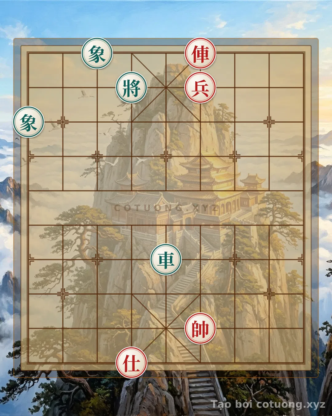 Thế cờ: Xiangqi Pro Tips: Flipping the Red-Black Battle, The Rook's Escape in a Hair's Breadth — Cờ Tướng Online