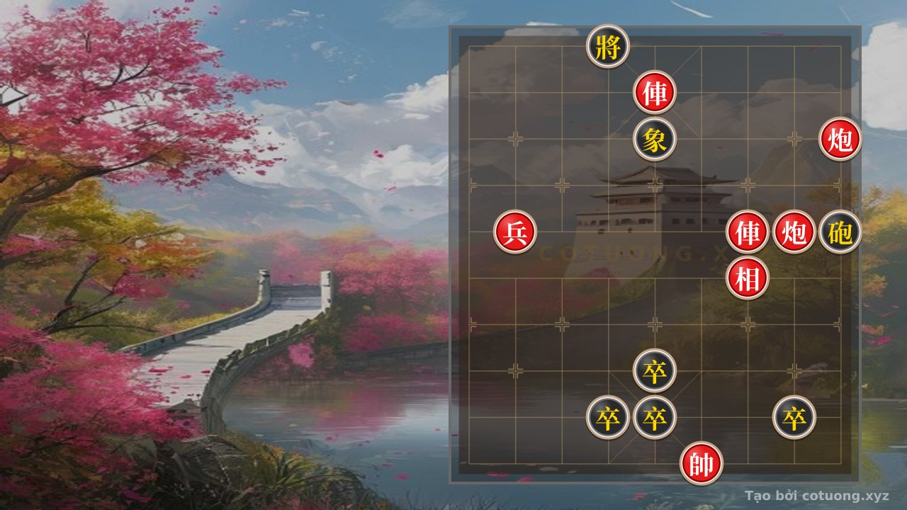 Thế cờ: Xiangqi: The Mysterious Formation - Red Chariot and Red Cannon Exchange — Cờ Tướng Online