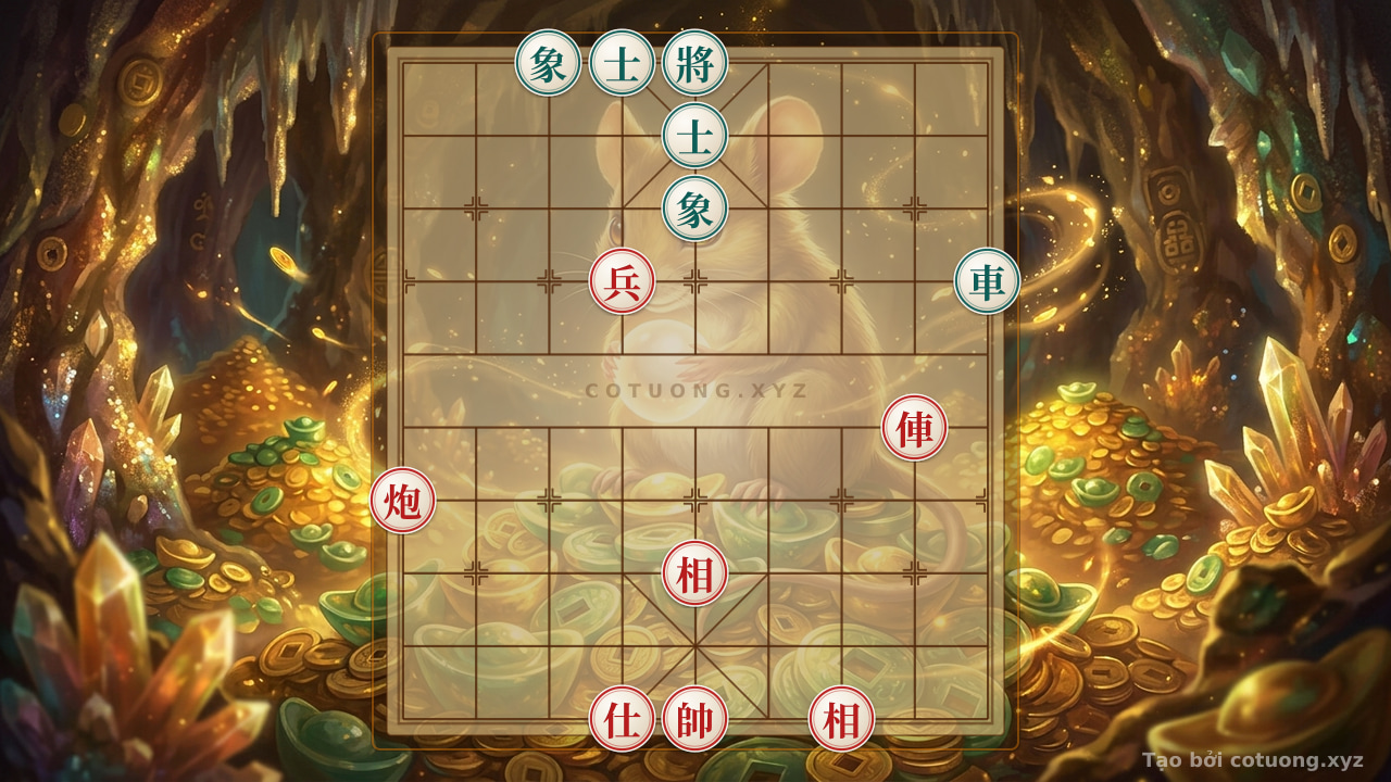 Thế cờ: Red's Counterattack Strategy from the 'Empty Cannon' Formation - The Secret to Defeating Black's Defensive Setup — Cờ Tướng Online