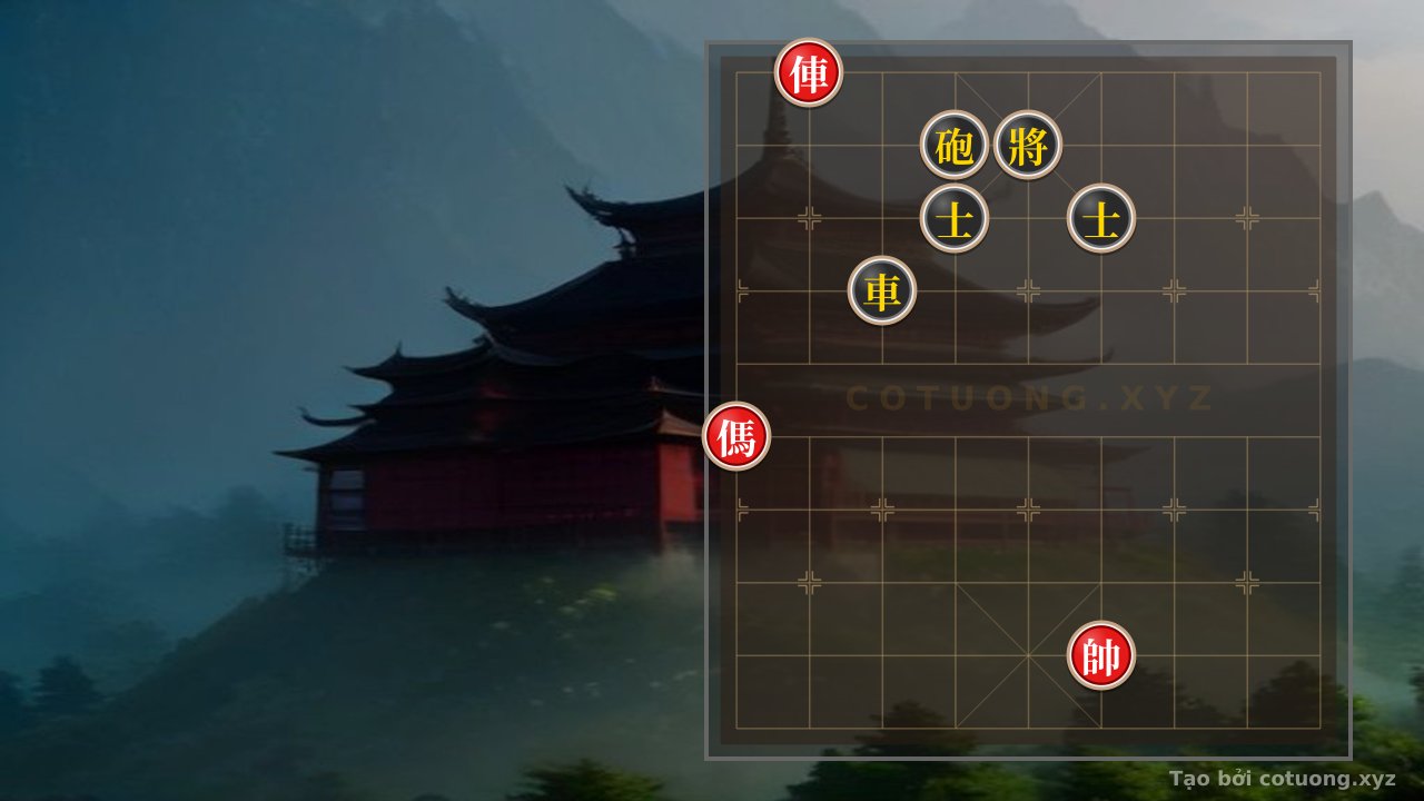 Thế cờ: The Art of Death: Red Chariot vs. Black Cannon - The Ultimate Checkmate Strategy #1319 — Cờ Tướng Online