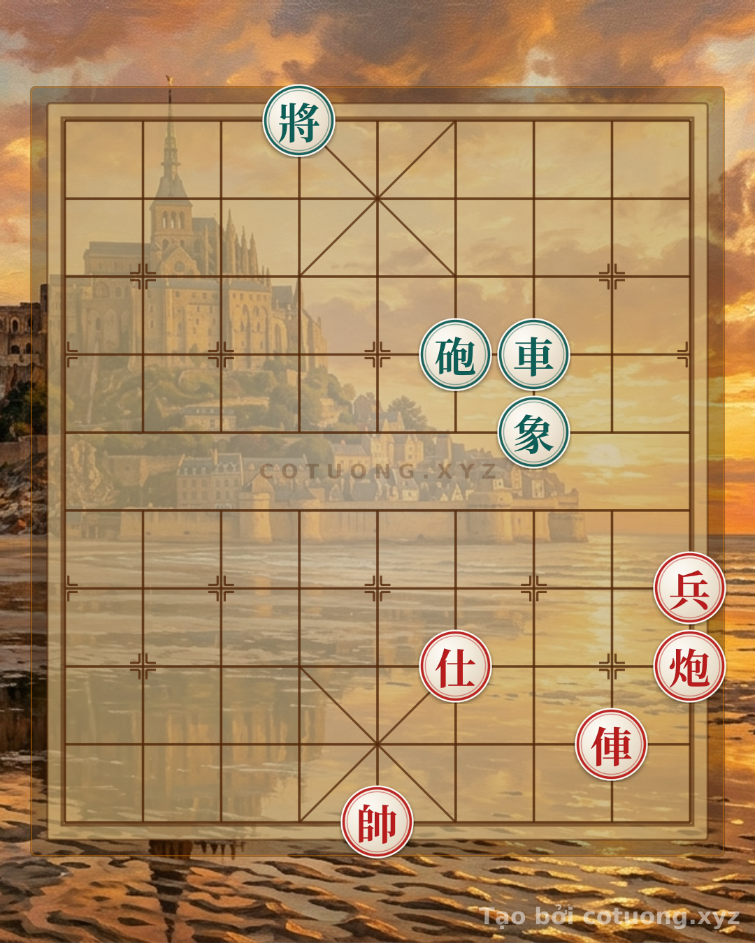 Challenge: Classic Xiangqi Trick: Red's Chariot and Cannon Defeat Black's Elephant in a Bloody Endgame! - Can you solve it?