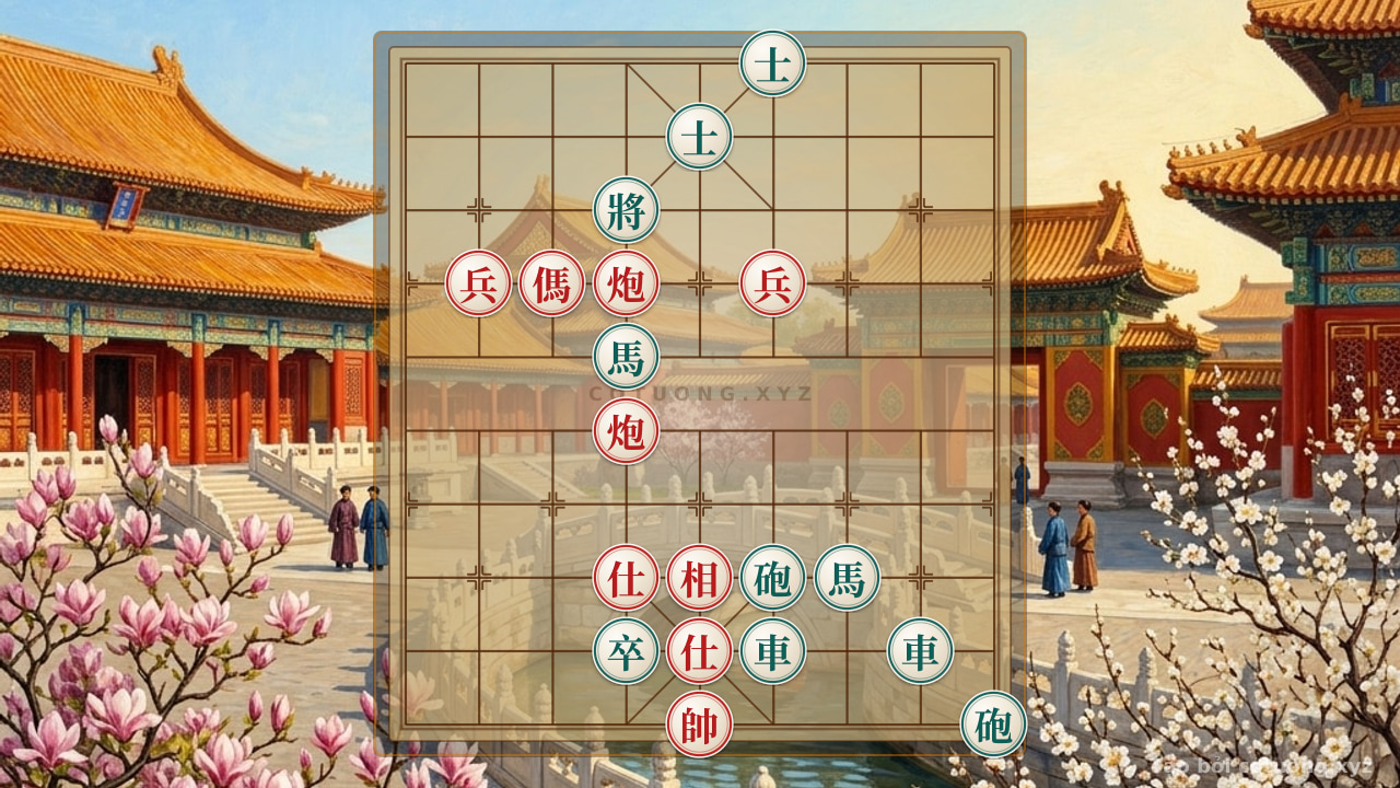 Thế cờ: Unique Xiangqi Formation: Red Horse's Attack Strategy — Cờ Tướng Online
