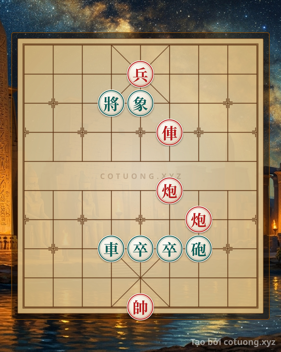 Thử Thách: Cạm Bẫy 'Xe Đen Lộ 4' - Chiến Thuật Đánh Cờ Tướng Tinh Vi Nhất - Bạn có thể giải được?