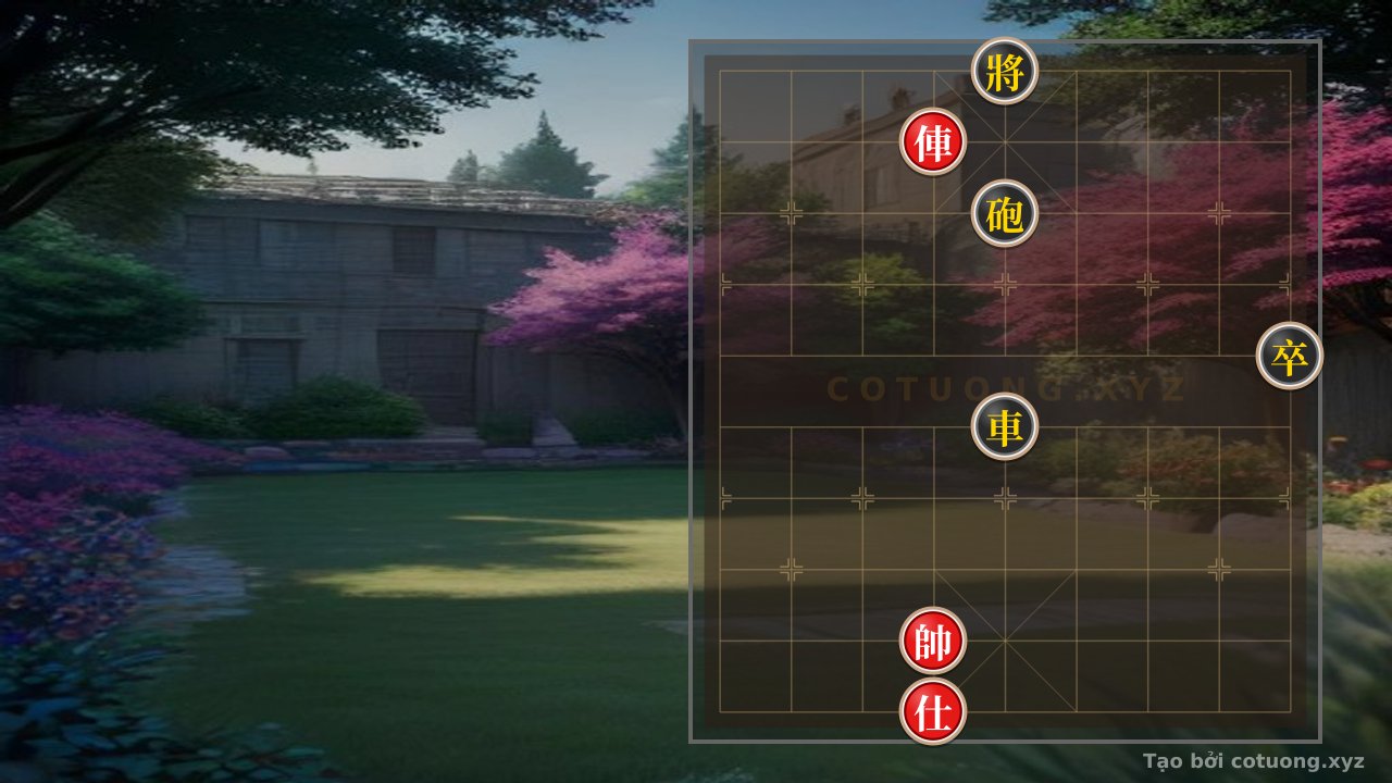 Thế cờ: The Hidden Secrets of Xiangqi: Red Chariot vs. Black Cannon and Pawn – The Deadly Trap Concealed in the Discarded Move — Cờ Tướng Online