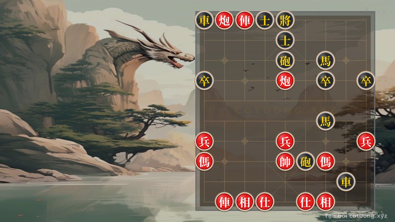 Thế cờ: Black Rook alone on File 1, Rank 10: Defensive and Counterattacking Strategies in theOpening — Cờ Tướng Online