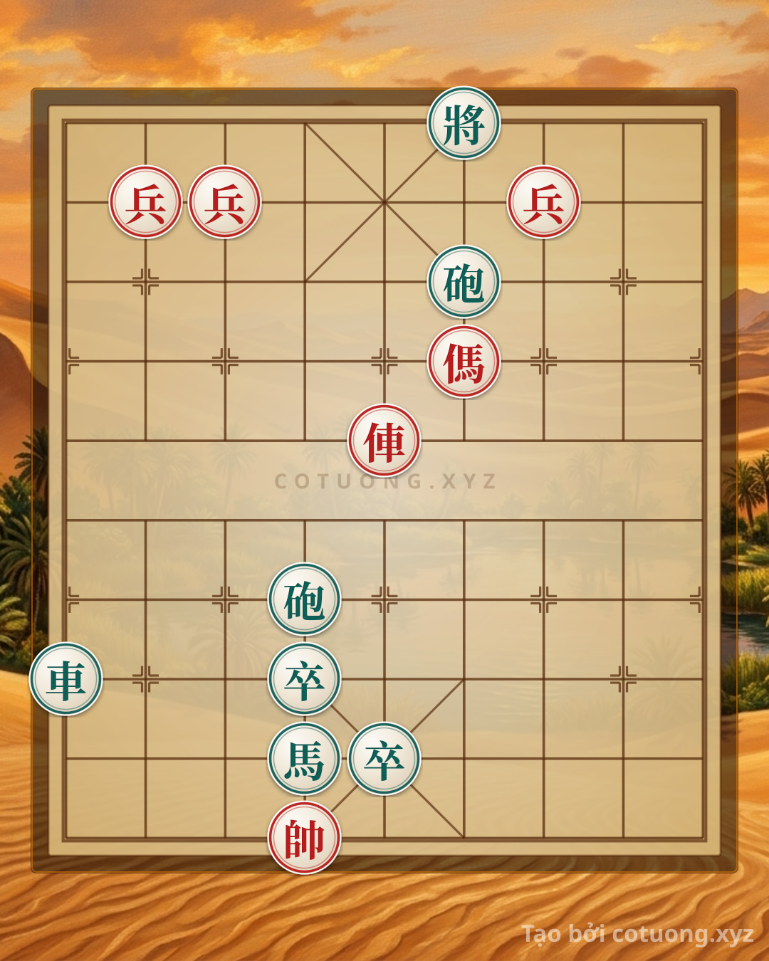 Challenge: Xiangqi Tactical Analysis: 