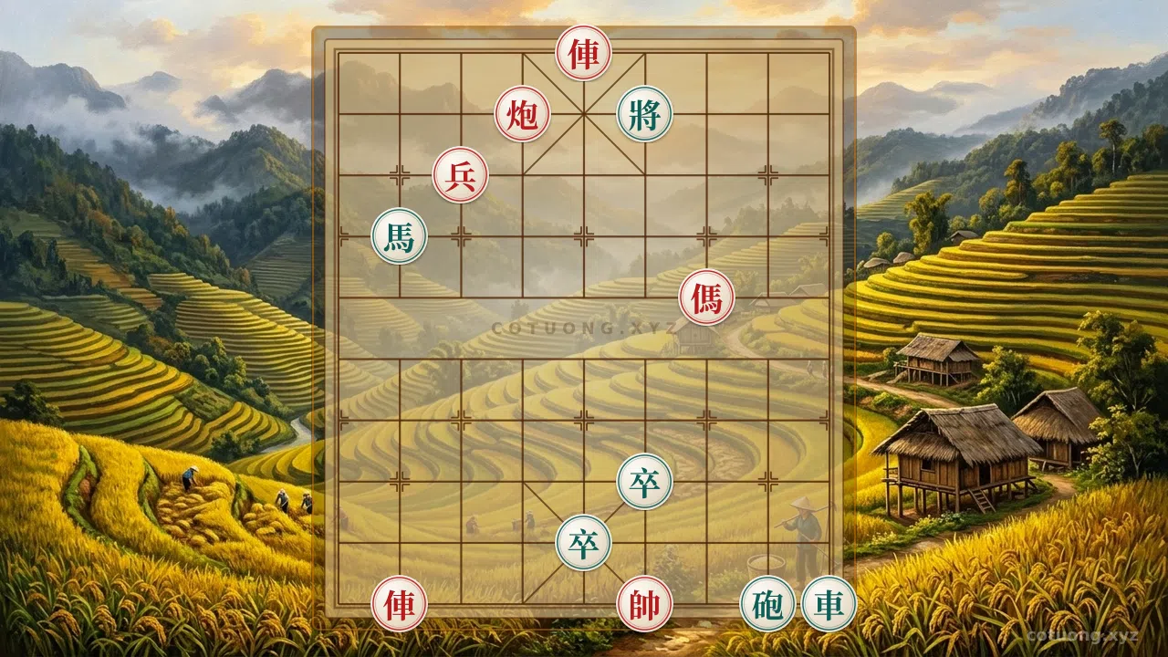 Challenge: Chariot File 5, Knight File 3, and Pawns besiege General File 6 - Can you solve it?