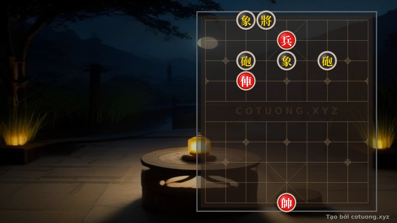 Thế cờ: Đơn xa đoạt tượng bức cung — Cờ Tướng Online