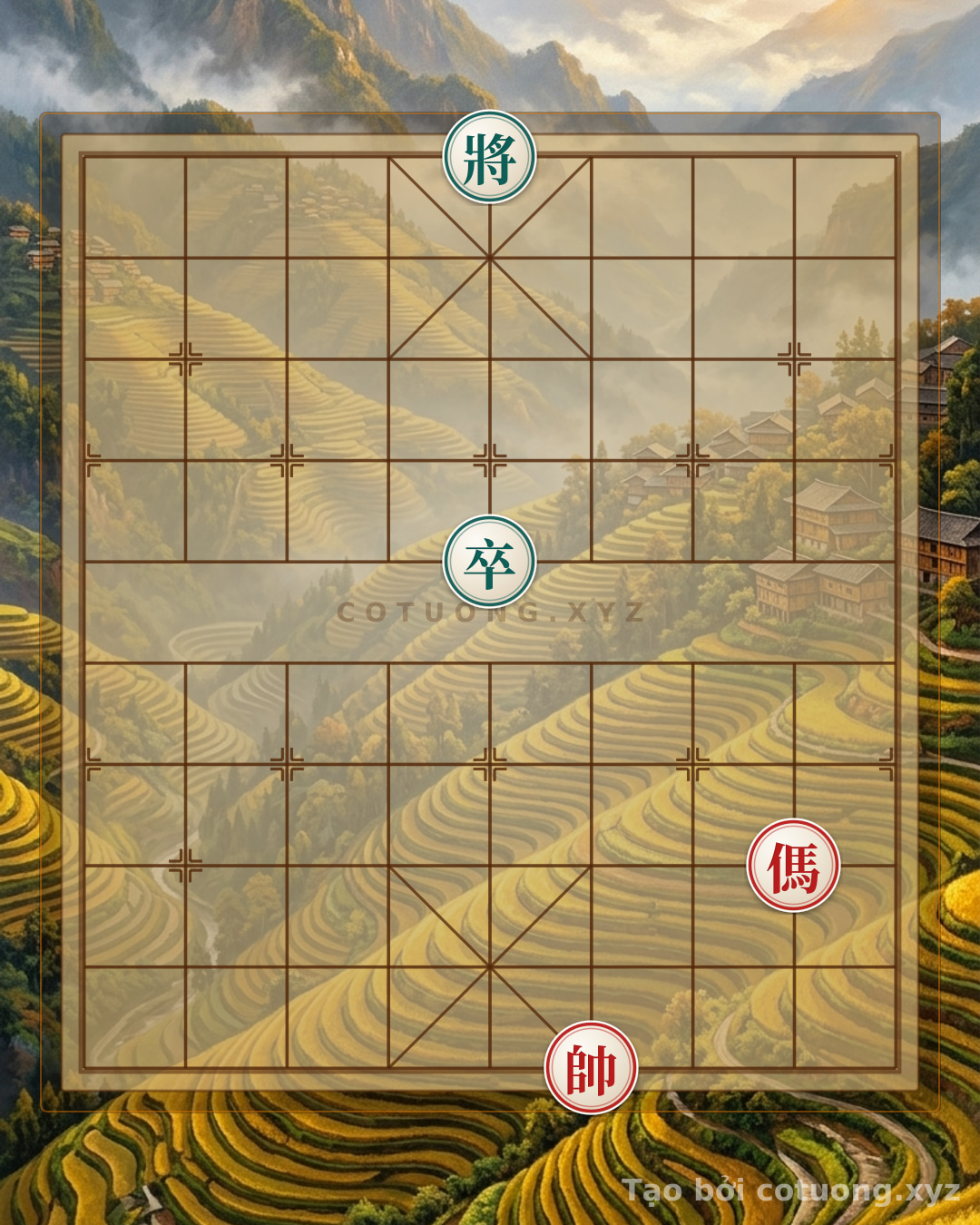 Challenge: Mastering the 'Horse Attacks Pawn' Strategy - Vietnamese Chess Tactics - Can you solve it?