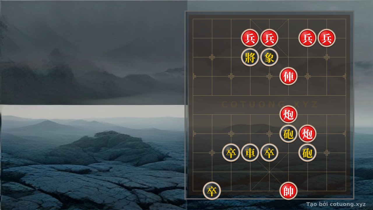 Thế cờ: Playing Xiangqi against a super-hard AI: The 'Red Cannon on File 4, Rank 5' Opening - Winning in 3 Moves — Cờ Tướng Online