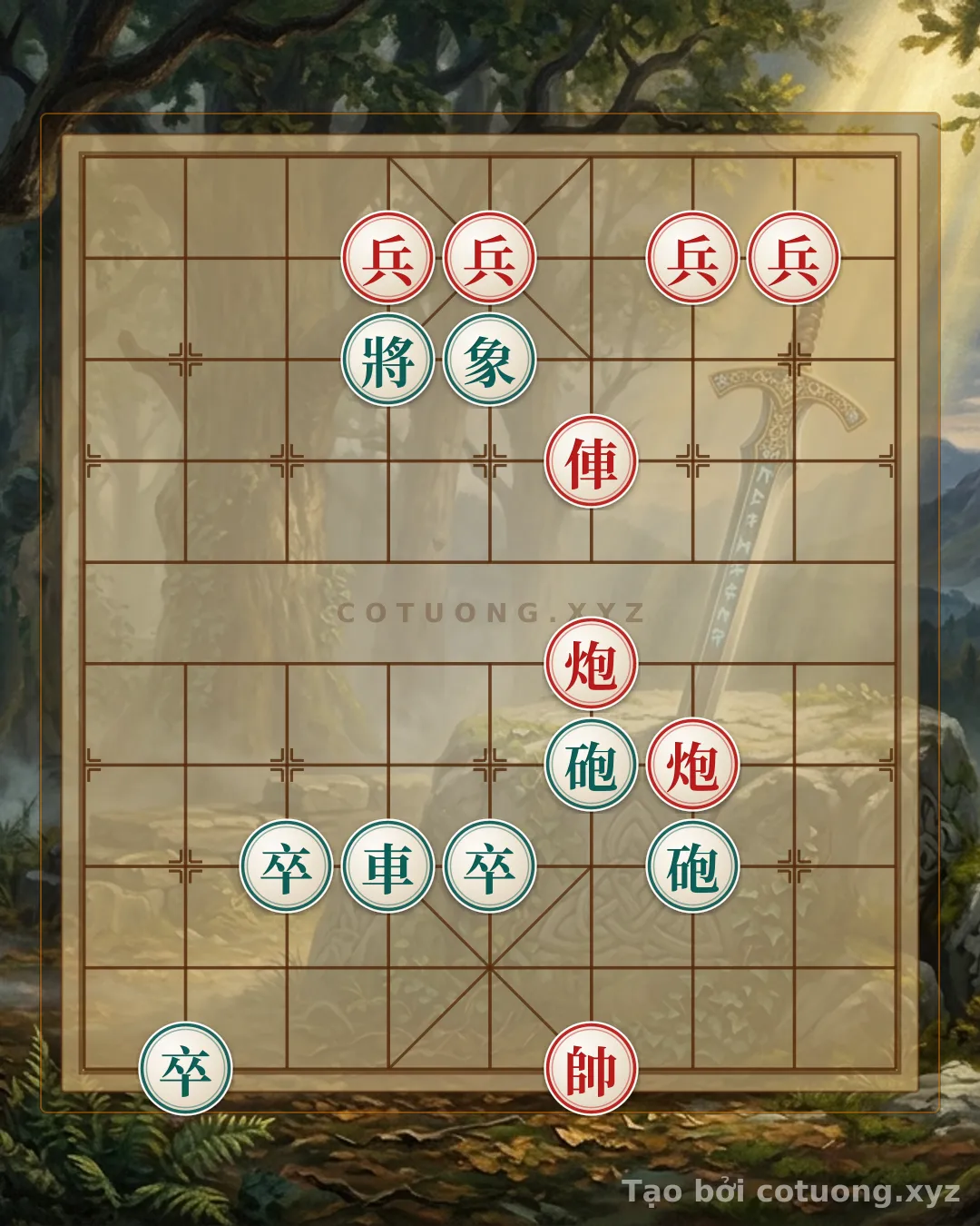 Challenge: Playing Xiangqi against a super-hard AI: The 'Red Cannon on File 4, Rank 5' Opening - Winning in 3 Moves - Can you solve it?
