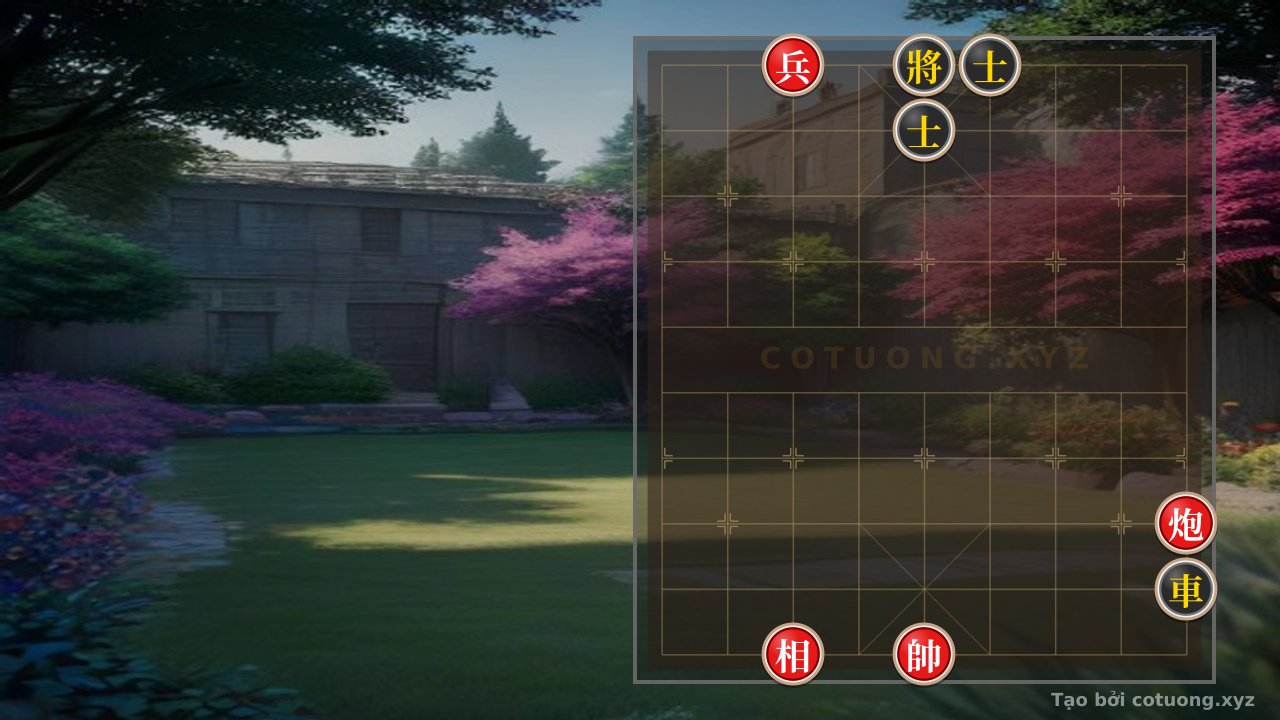 Thế cờ: Defensive Counterattack Strategy in Xiangqi: Black Rook at 9-2 vs Red Cannon at 1-3 — Cờ Tướng Online