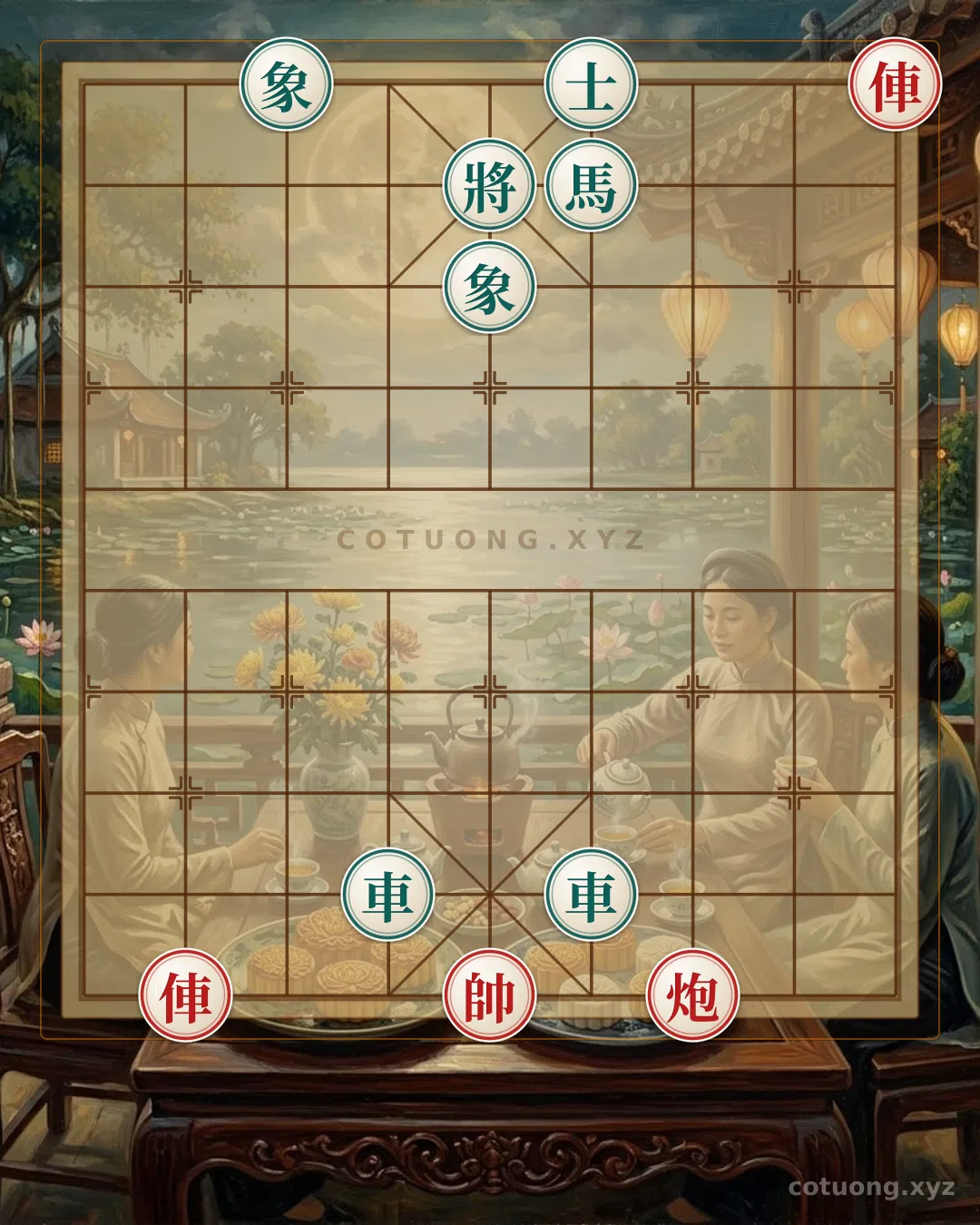 Thế cờ: Battle of the Arts: The Art of Strategy in Xiangqi's Unique Tactics — Cờ Tướng Online