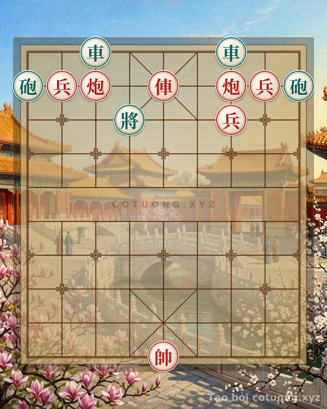 Thế cờ: The 'Black Chariot on File 3' Formation - A New Script for White's Bàng Đằng in Modern Xiangqi — Cờ Tướng Online