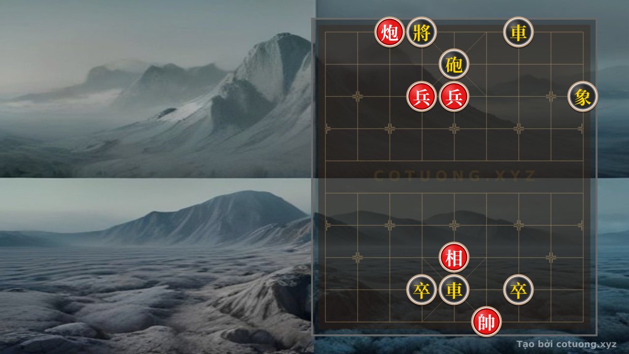 Thế cờ: Red Cannon on File 7, Rank 10: Psychological Warfare Tactics in Xiangqi — Cờ Tướng Online