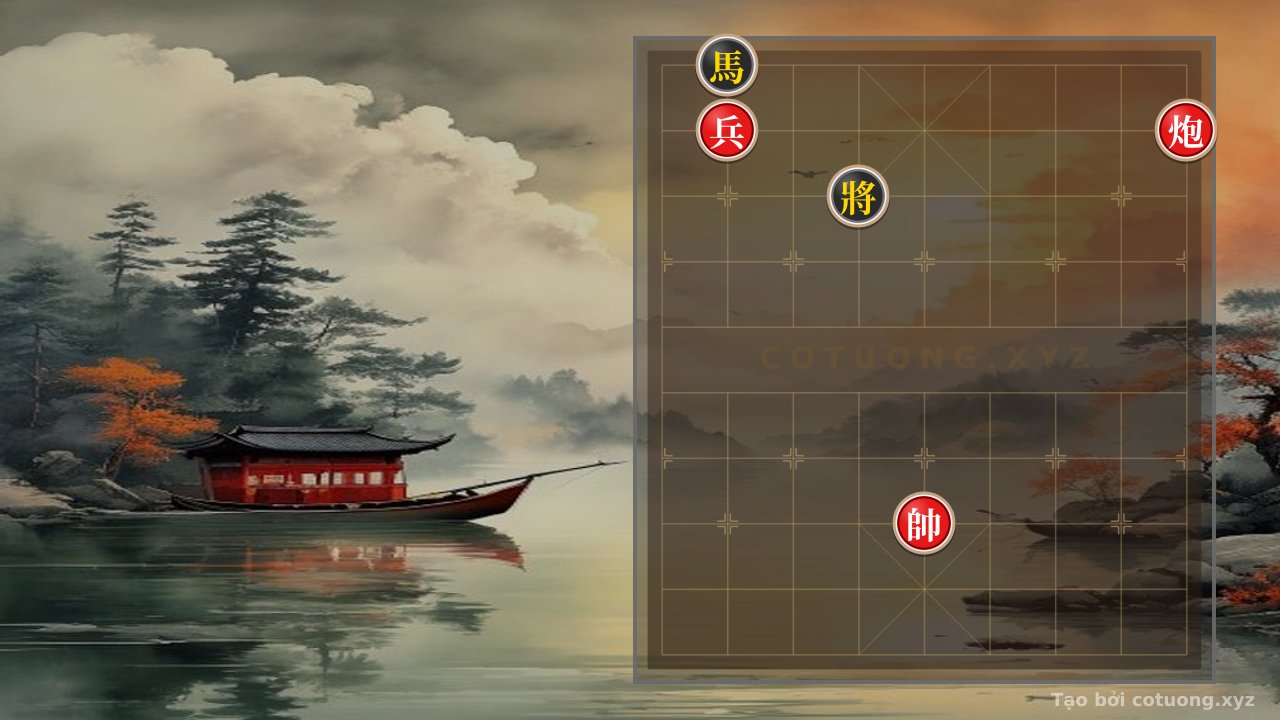 Thế cờ: Hidden Chess Mastery: Red General's Bold Advance Against Black Horse's L2 — Cờ Tướng Online