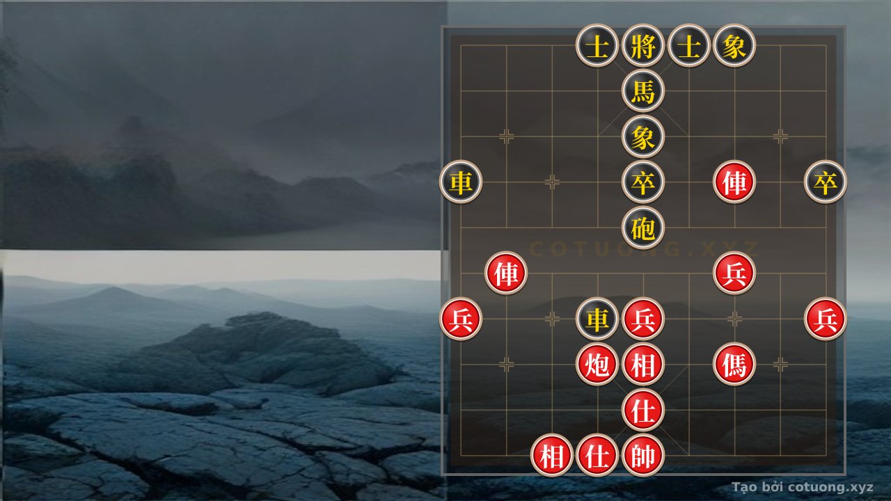 Thế cờ: Black Defense Formation: Double Horse Trap and Quick Counterattack — Cờ Tướng Online