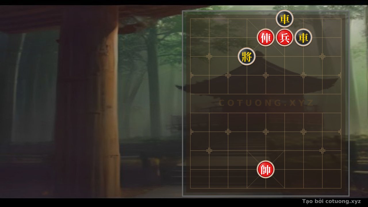 Thế cờ: Black Rook's Explosive Move: A Brutal Strategy Like the Battle of Bạch Đằng — Cờ Tướng Online