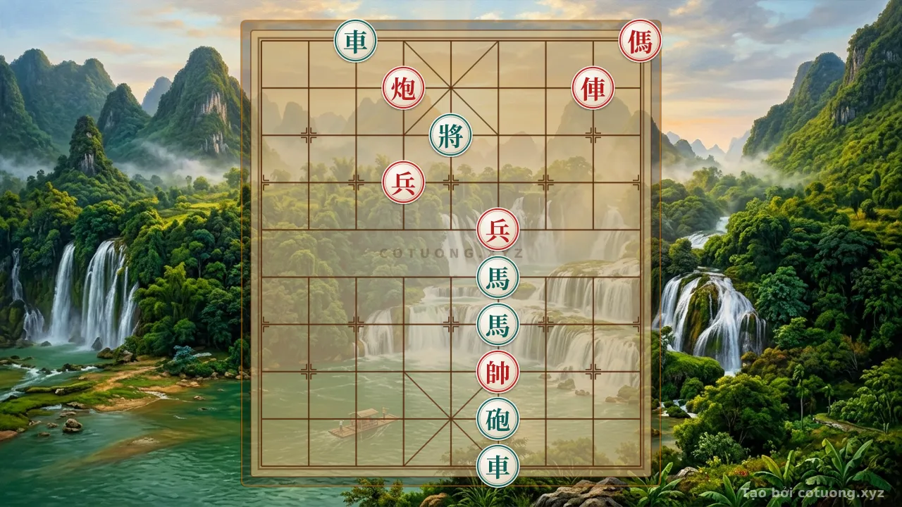 Thế cờ: Red Chariot on File 3, Rank 10: The Secret of Defensive Tactics — Cờ Tướng Online