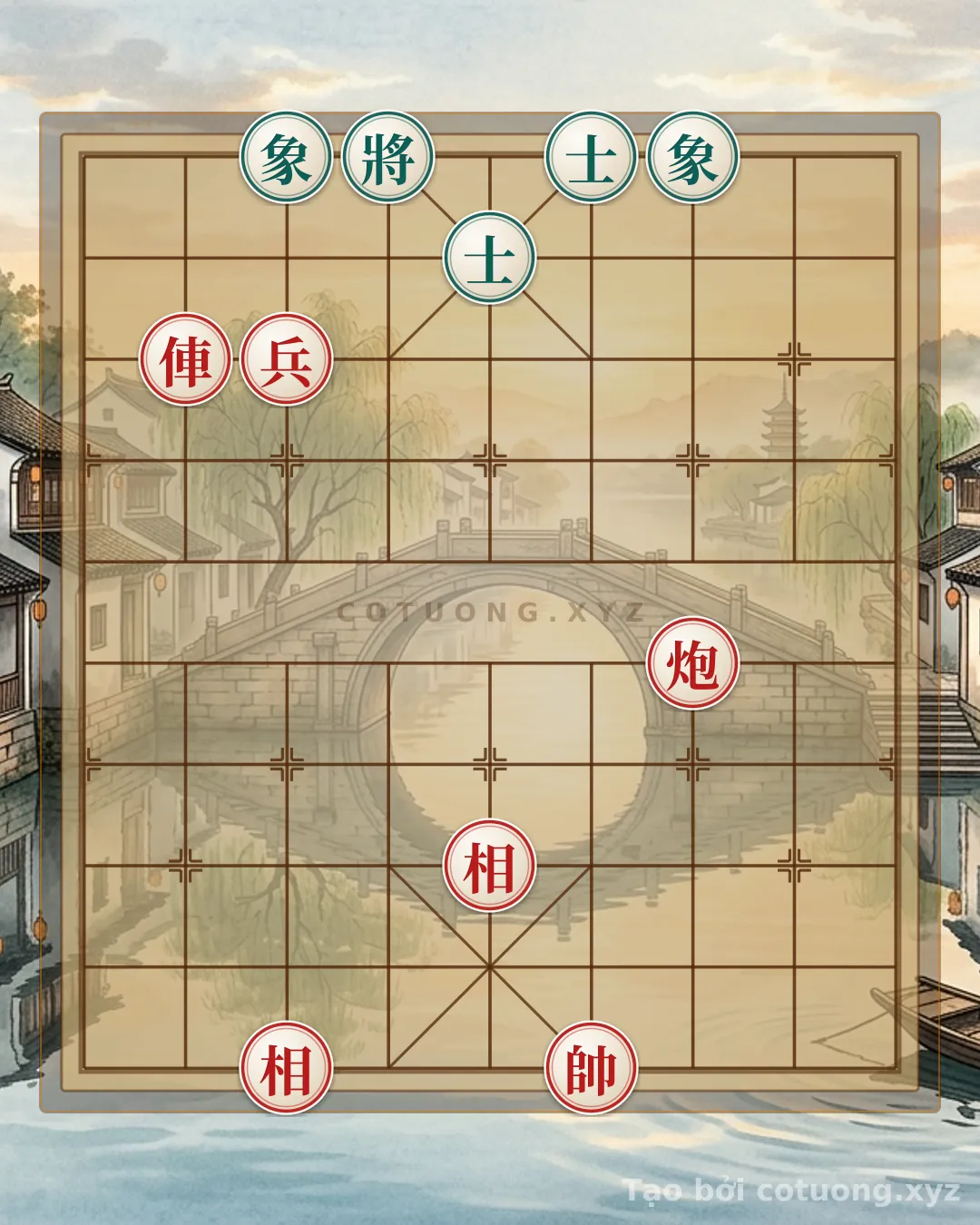 Challenge: Unbeatable Attack Tactics: Red Dominates Black in a Unique Xiangqi Formation - Can you solve it?