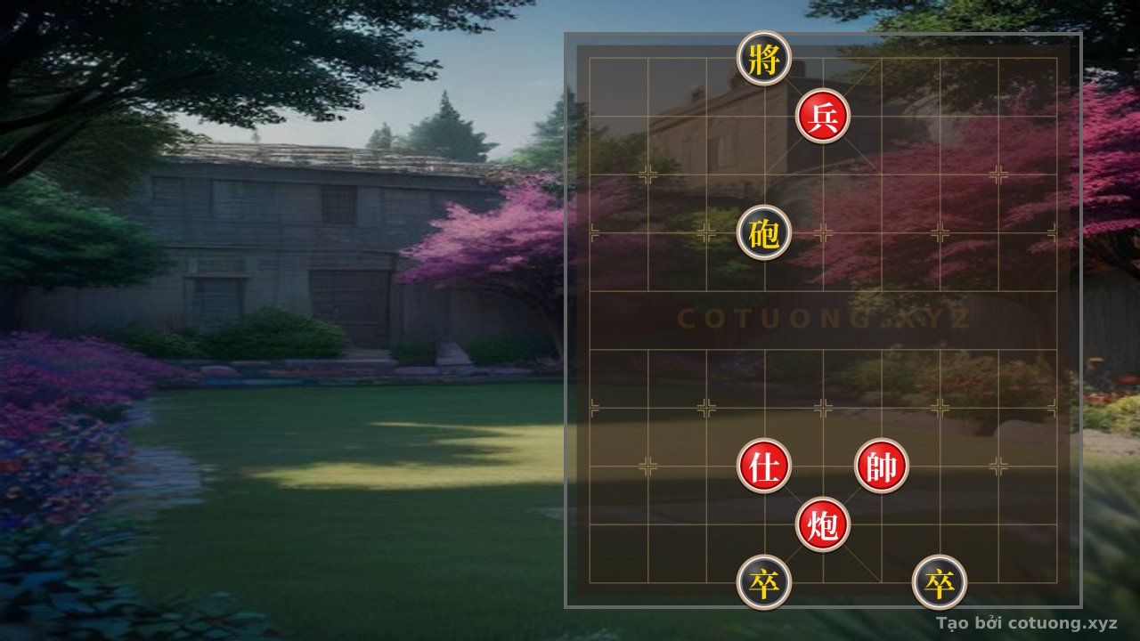 Thế cờ: The Red Cannon Trick: Turning a Deadlock into a Victory — Cờ Tướng Online