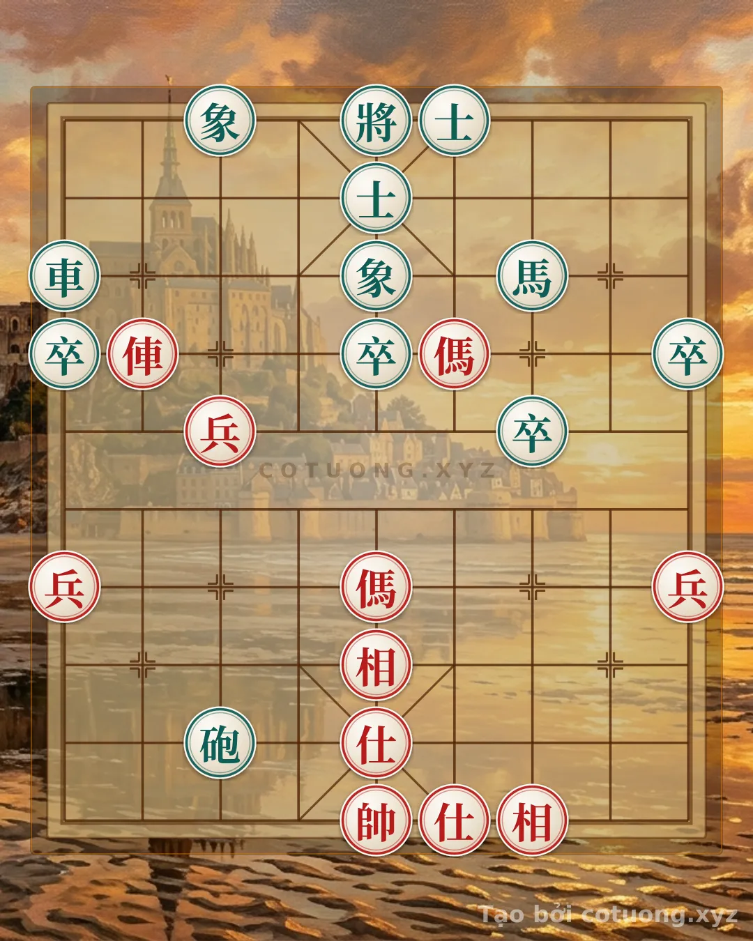Challenge: The Hidden Secrets of Jianghu Chess: When the Red Chariot and Horse Trap the Death Point - Decoding the Deadly Black Cannon's Coordinated Strike - Can you solve it?