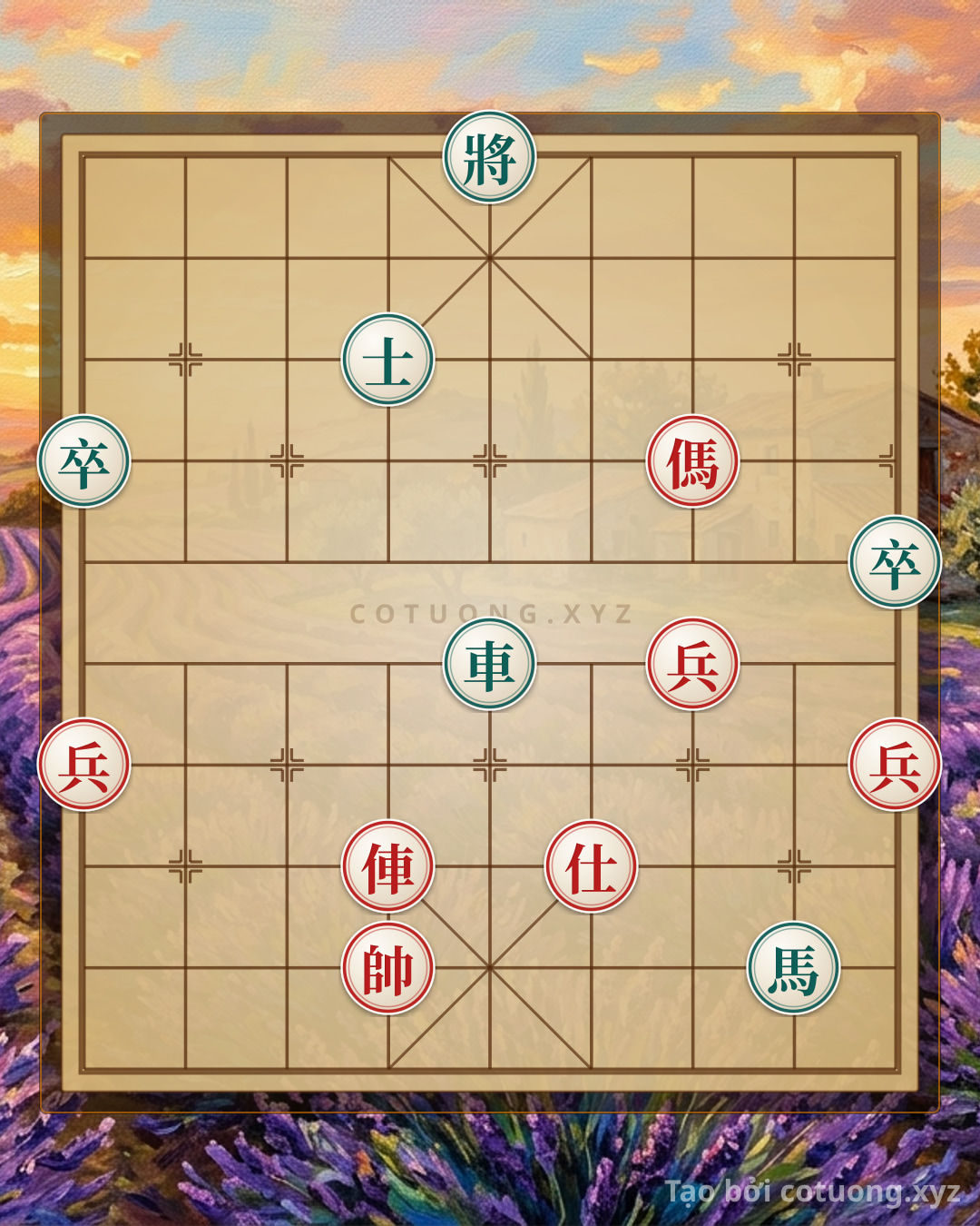 Challenge: The Secret of Crushing the Dangerous Xiangqi Formation: Red's Rook-Horse-3-Pawns vs. Black's Rook-Horse-2-Pawns - When Killing Moves Become Art - Can you solve it?