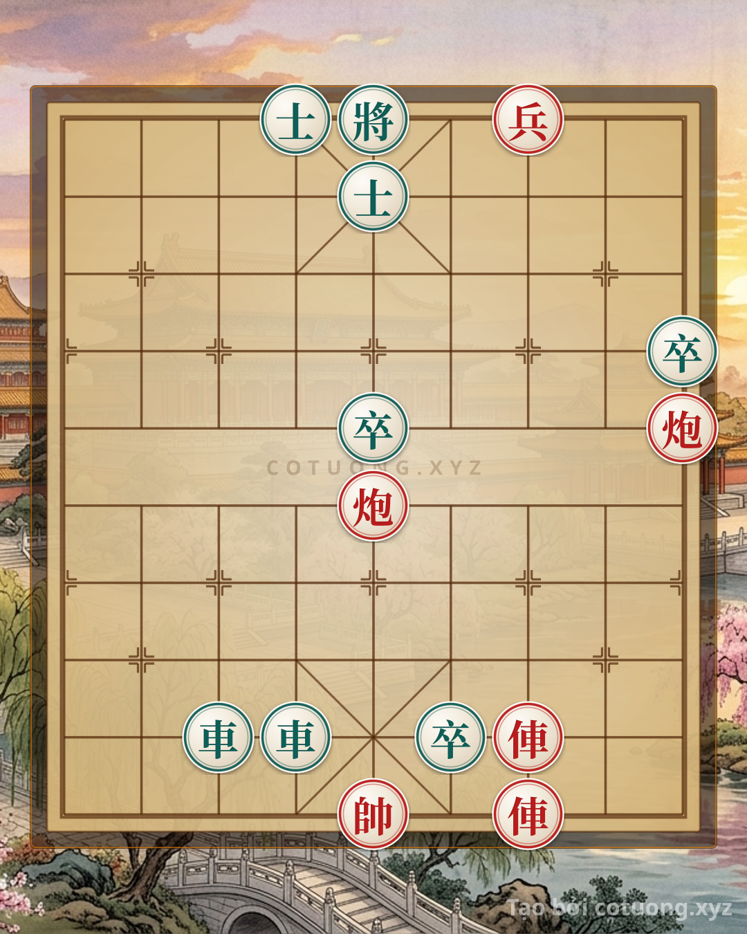 Challenge: Basic Xiangqi: Red's Opening - Learn with Young Master - Can you solve it?