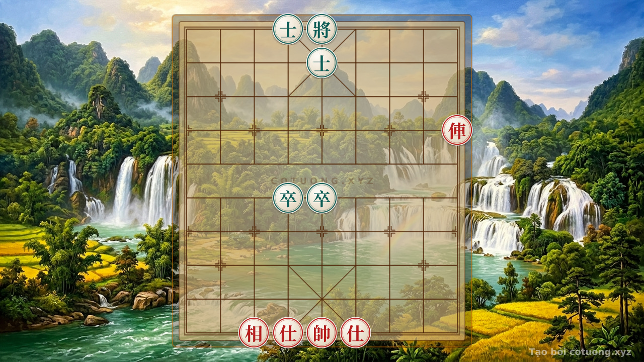 Thế cờ: Red General's Position: 