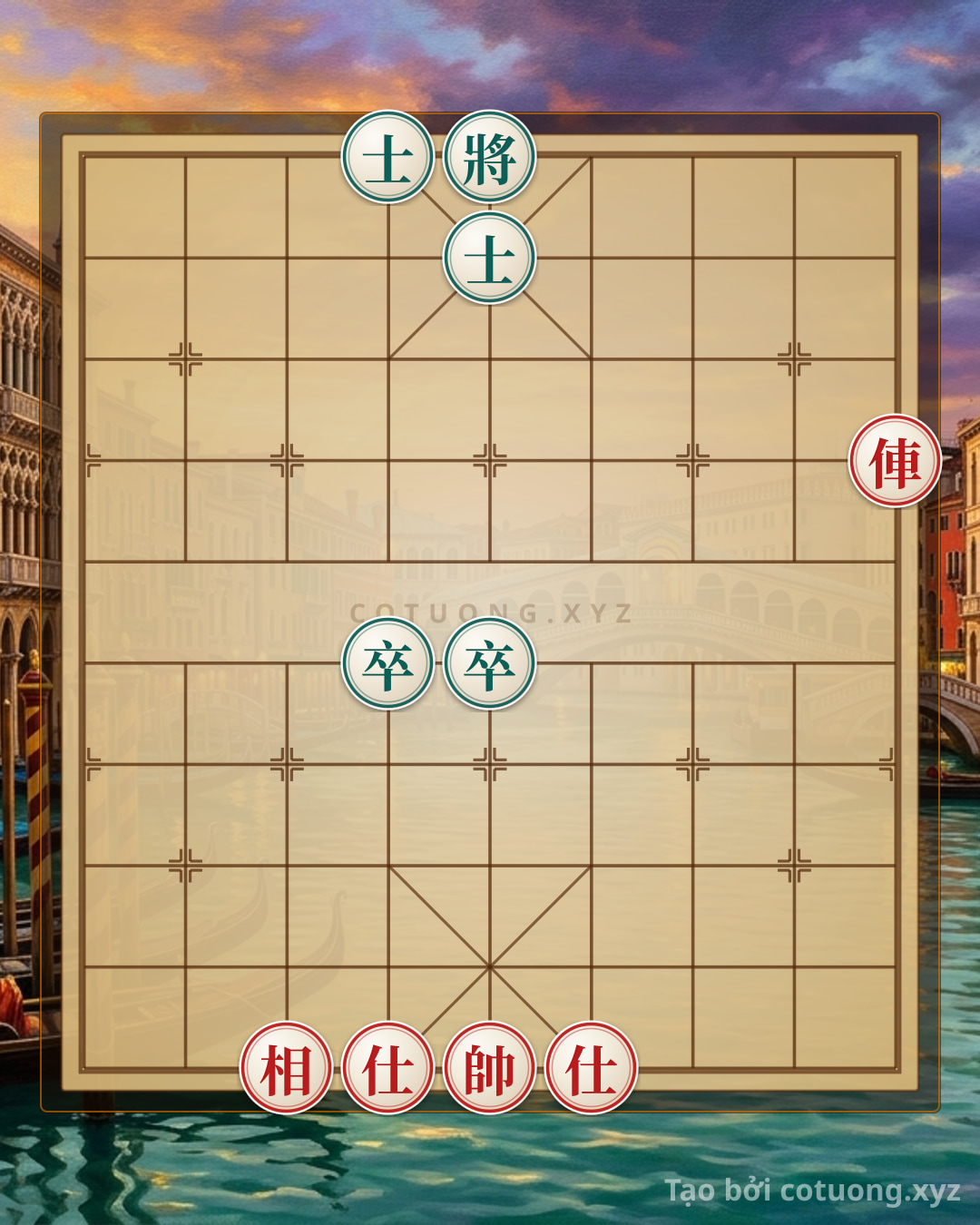 Challenge: Red General's Position: 