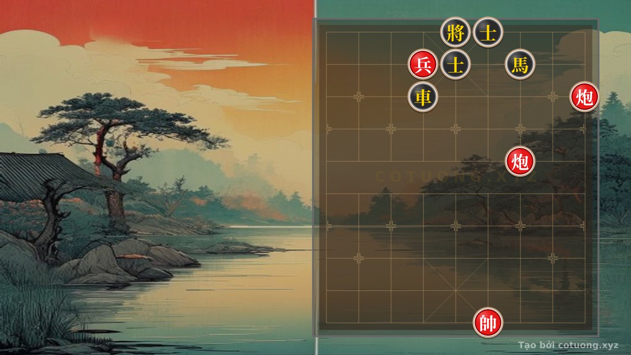 Thế cờ: Xiangqi Position Analysis 1/10: Red Counterattacks from a Passive Position - BFD9 — Cờ Tướng Online