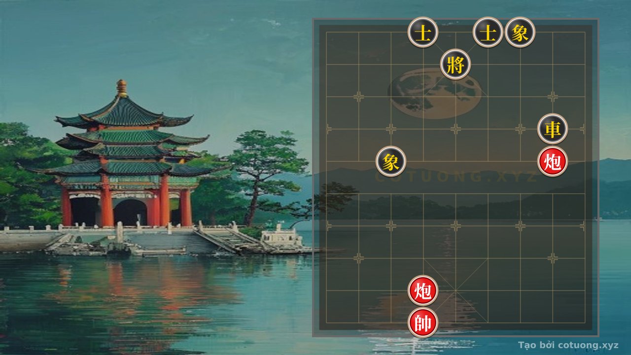 Thế cờ: Xiangqi Mastery: 2 Cannons vs. Chariot with 2 Advisors and 2 Elephants - The Red's Heartbreaking Tactics — Cờ Tướng Online