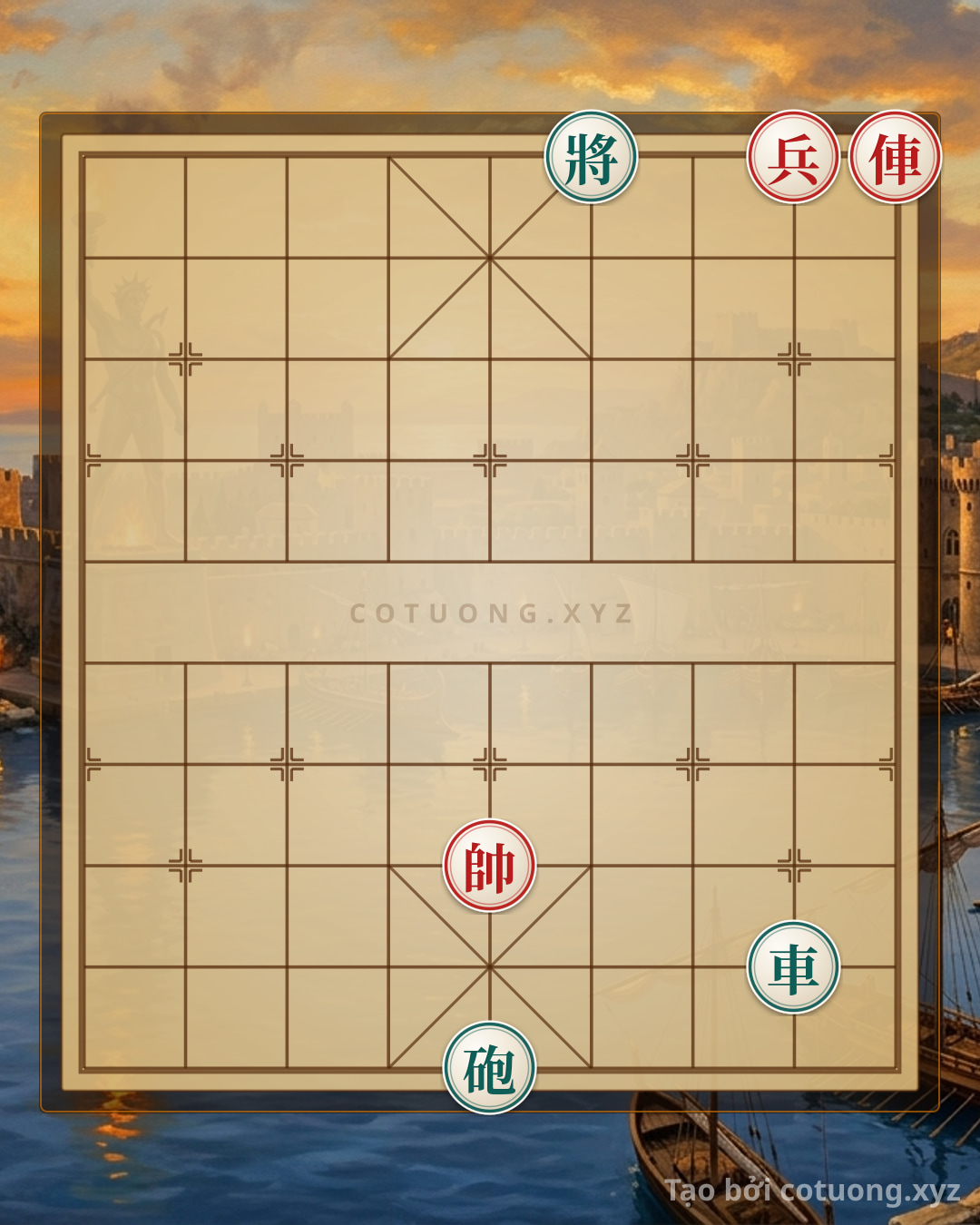 Challenge: Đơn xa đoạt tượng bức cung - Can you solve it?