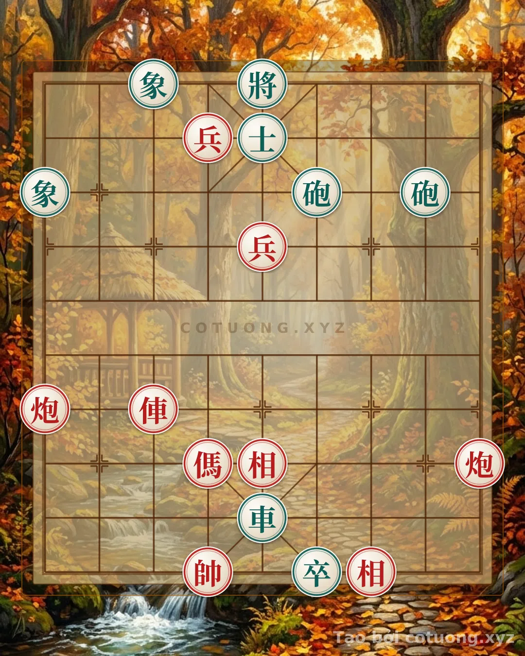 Thế cờ: The Crimson Chessboard: 
