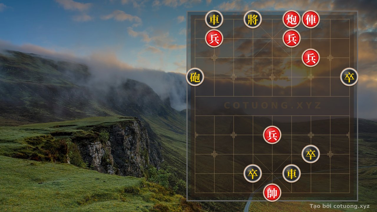 Thế cờ: Legendary General's Chess: Four-Rook Cannon Crushes Black's Double Rooks - Master's Ultimate Trap Strategy Surprises Opponent — Cờ Tướng Online