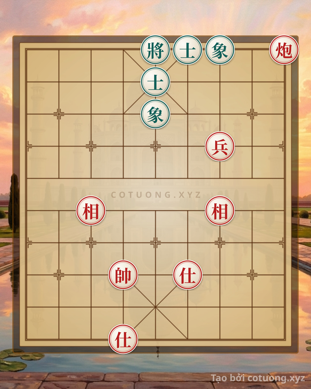 Challenge: Red General Chess: Breaking the Black Elephant Defense - Lessons for Beginners - Can you solve it?
