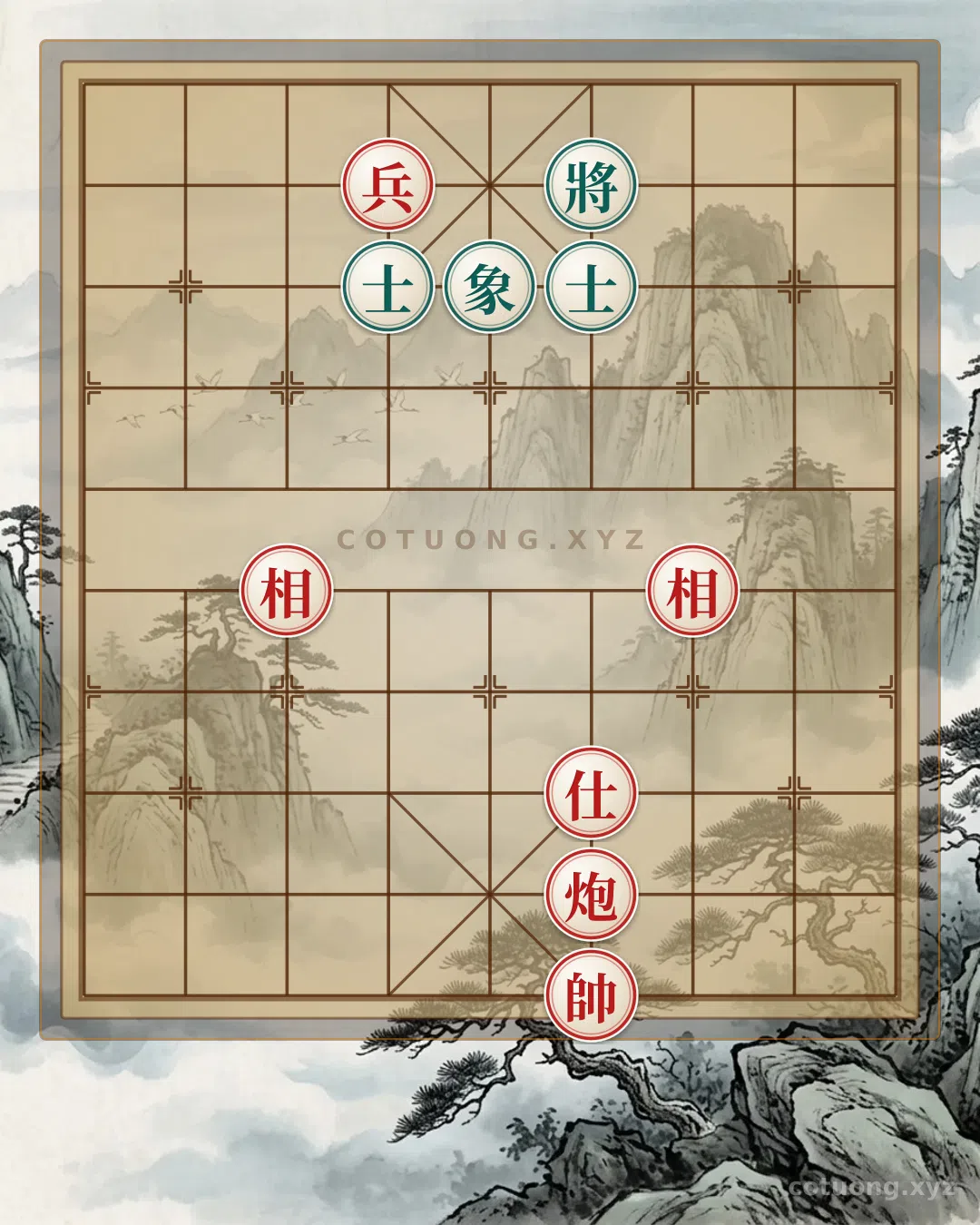 Thế cờ: Xiangqi (Chinese Chess) - The 'Empty Cannon' Formation of Red: Tactics like the Battle of Bach Dang — Cờ Tướng Online