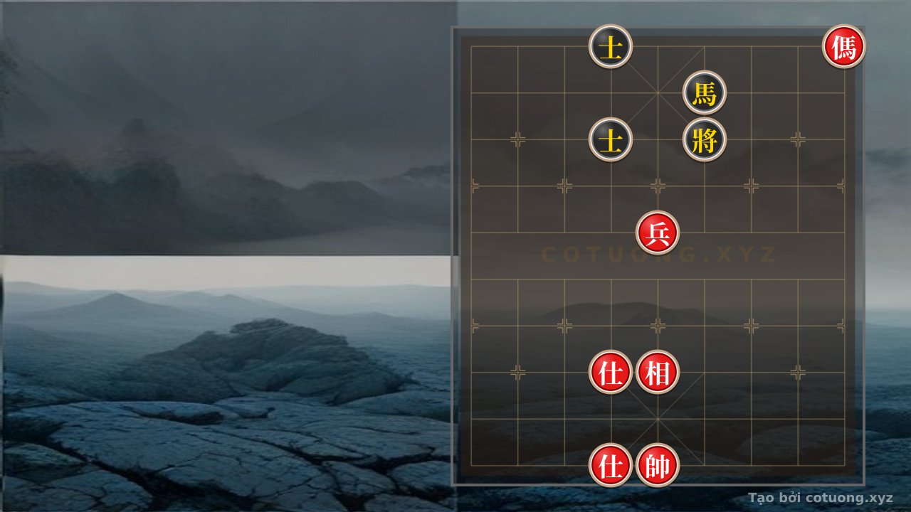 Thế cờ: Red and Black Chessboard: Mastering the Double Horse Legs Tactics — Cờ Tướng Online