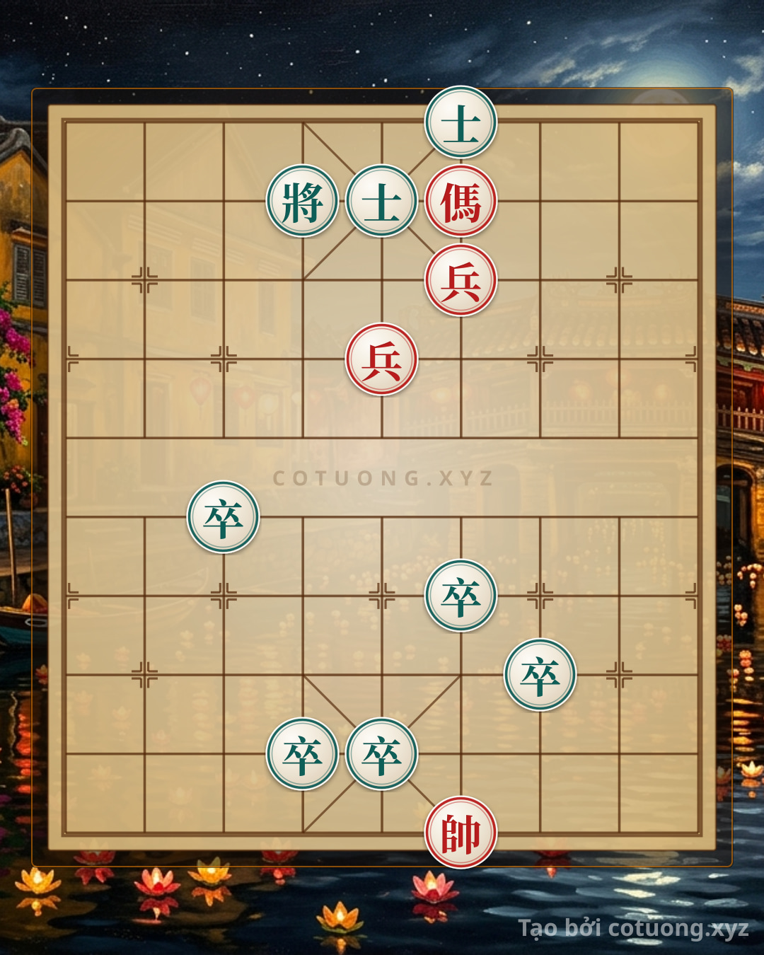 Challenge: Red General: Tactical Traps When the Black General is Blocked - Can you solve it?