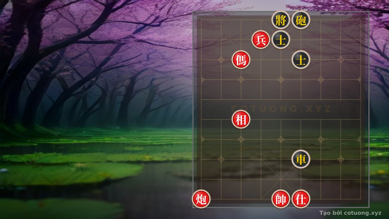 Thế cờ: The Hidden Trick to Winning from the Black Cannon vs Red Cannon Position: The Decisive Counterattack in 3 Moves — Cờ Tướng Online