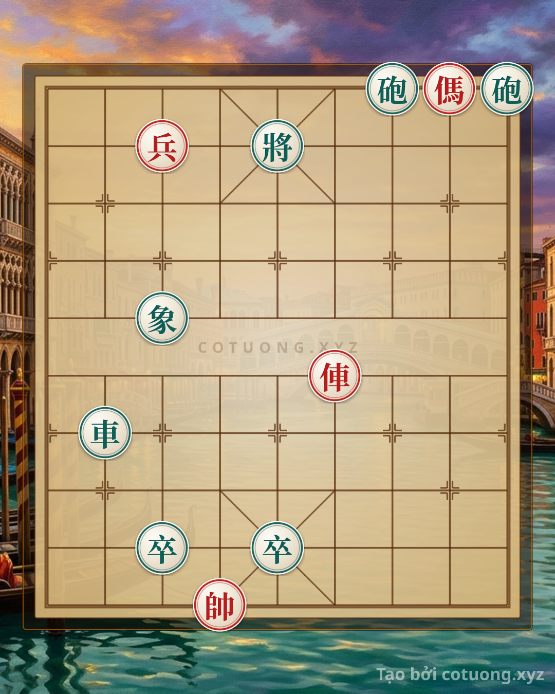 Challenge: Black Cannon at 7th File, 10th Rank – Red Chariot Counterattack Strategy: 