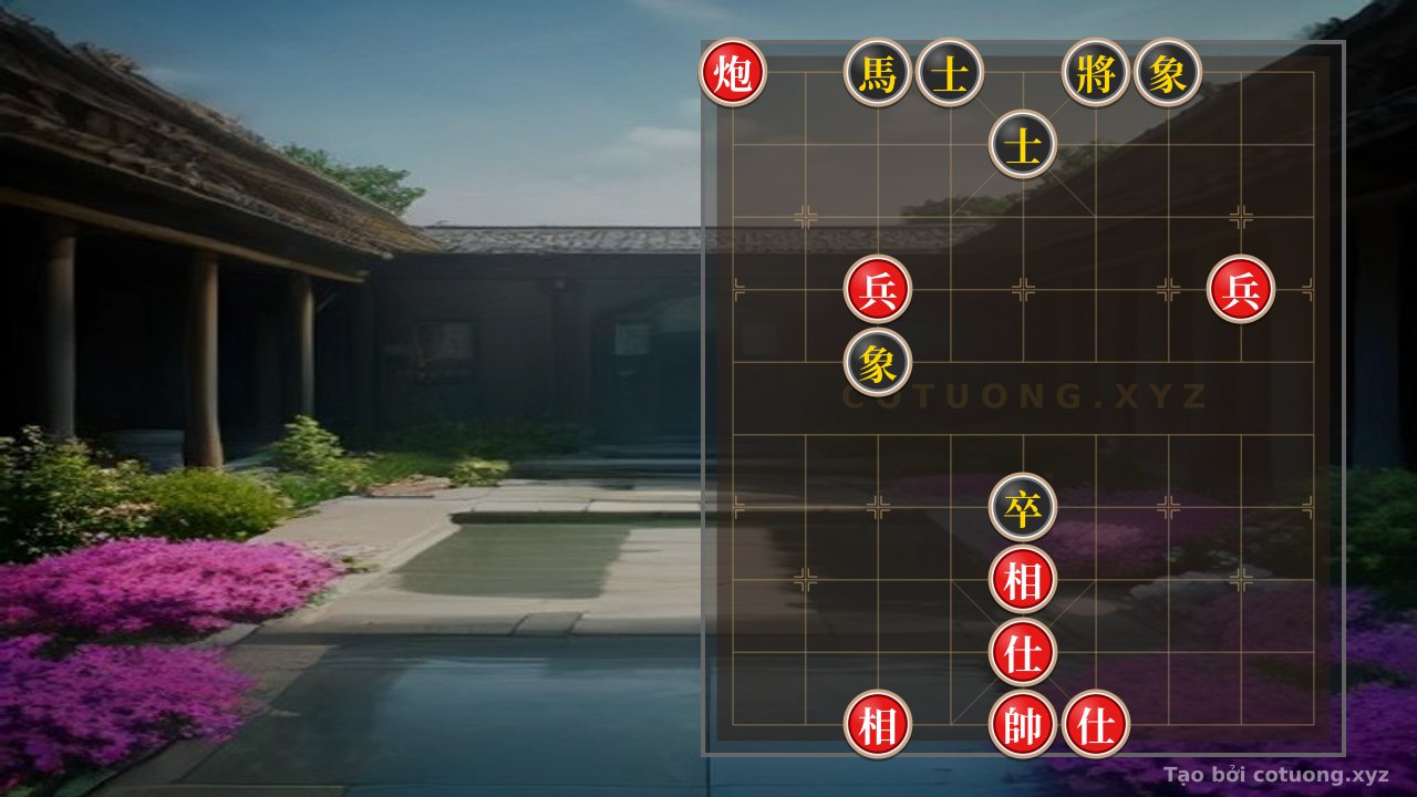 Thế cờ: Red Cannon on the 9th File: 