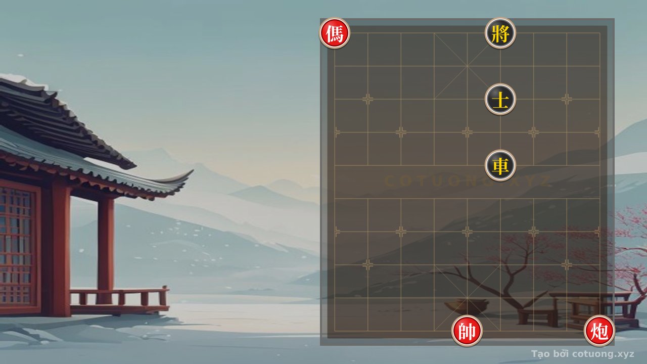 Thế cờ: Mastering Endgame: Cannon-Horse vs. Chariot Elephant - When the Commander Decides Life or Death — Cờ Tướng Online
