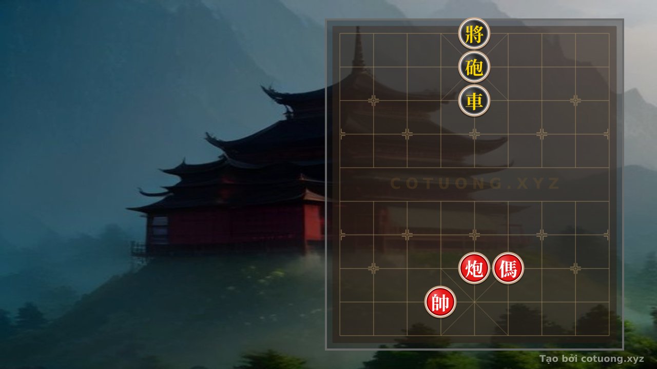 Thế cờ: Xiangqi: Red's Strategy Against Black's Chariot and Cannon - The Philosopher's Trick to Break the Siege — Cờ Tướng Online