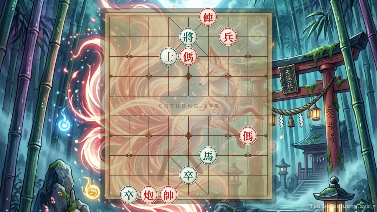 Thế cờ: Playing Xiangqi with Black: The Key to Countering the Deadly Attack — Cờ Tướng Online