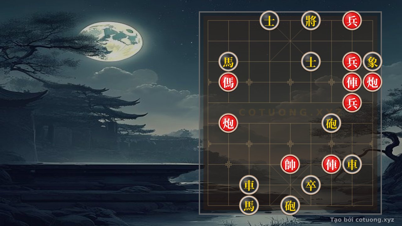 Thế cờ: Xiangqi (Chinese Chess) #8eb9: When the Red Chariots Break the Siege – The Tactical Mastery from the Battle of Xicheng — Cờ Tướng Online