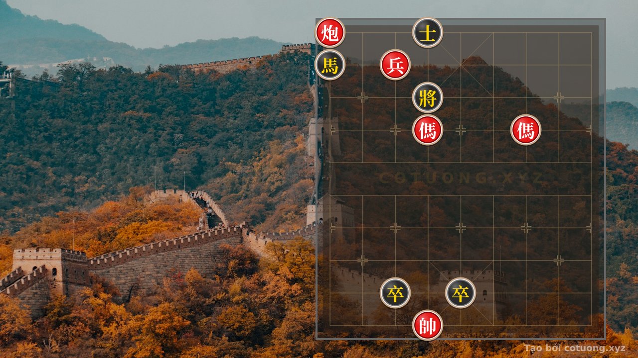 Thế cờ: Xiangqi 360: Strategic Breakthrough with Double Horse Legs — Cờ Tướng Online