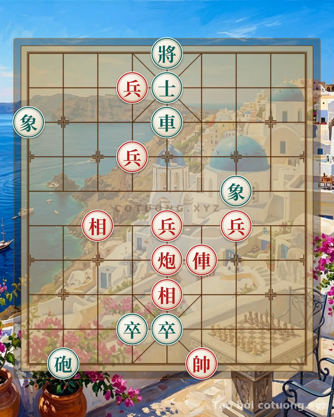 Thử Thách: Cờ Tướng Siêu Khó: Thế Trận 'Tướng Đen Lộ 5 Hàng 10' - Bí Kíp Đánh Bại Đen Trong 2 Nước - Bạn có thể giải được?